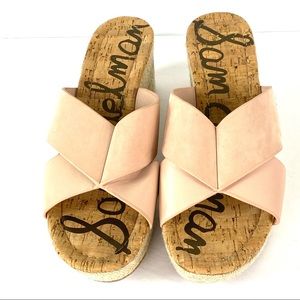 Sam Edelman Rora Suede Wedge Espadrille Sandals